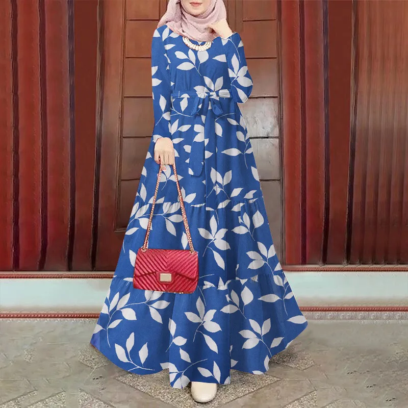 Women Muslim Abaya Kaftan Long Shirt Dress Y2K INS Long Sleeve Floral Print Retro Casual Tunic Maxi Dress
Women Muslim Abaya Kaftan Long Shirt Dress Y2K INS Long Sleeve Floral Print Retro Casual Tunic Maxi Dress
