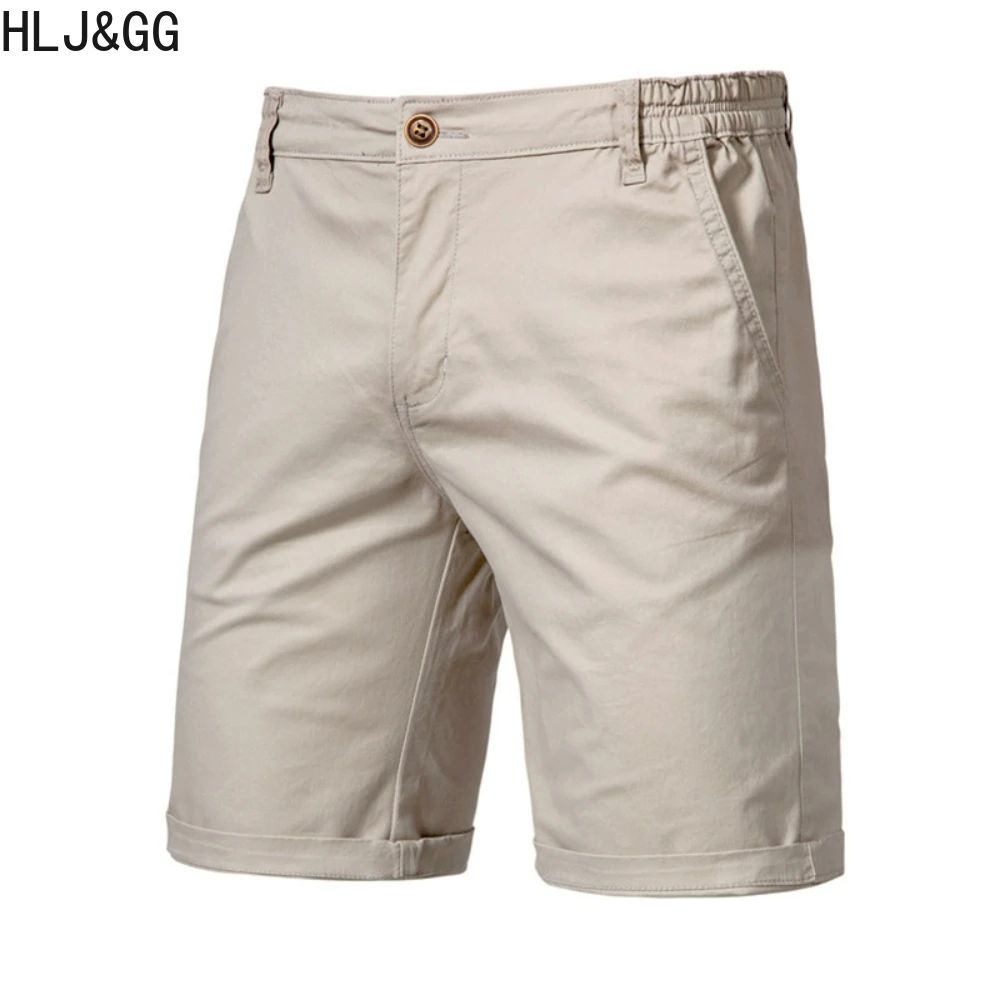 HLJ&GG Summer Solid Color Shorts for Men's Casual Business Social Elastic Waist Men Shorts High Quality Male Brand Shorts New
HLJ&GG Summer Solid Color Shorts for Men's Casual Business Social Elastic Waist Men Shorts High Quality Male Brand Shorts New