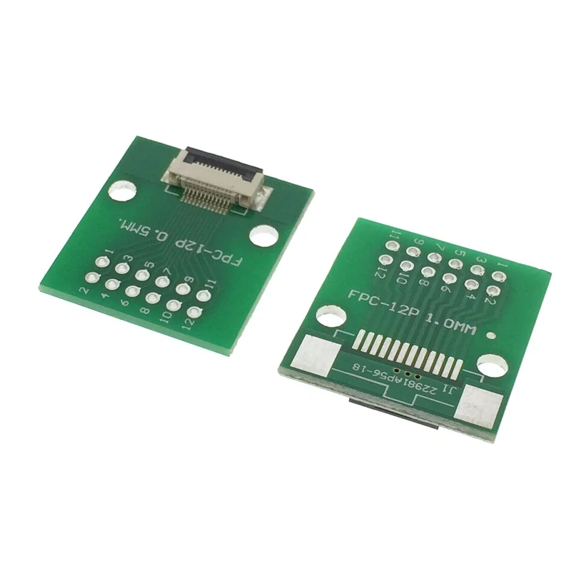 10PCS FPC/FFC 12P Flexible Cable Adapter Board Double-sided 0.5mm To 2.54mm Straight Curved Needle
10PCS FPC/FFC 12P Flexible Cable Adapter Board Double-sided 0.5mm To 2.54mm Straight Curved Needle