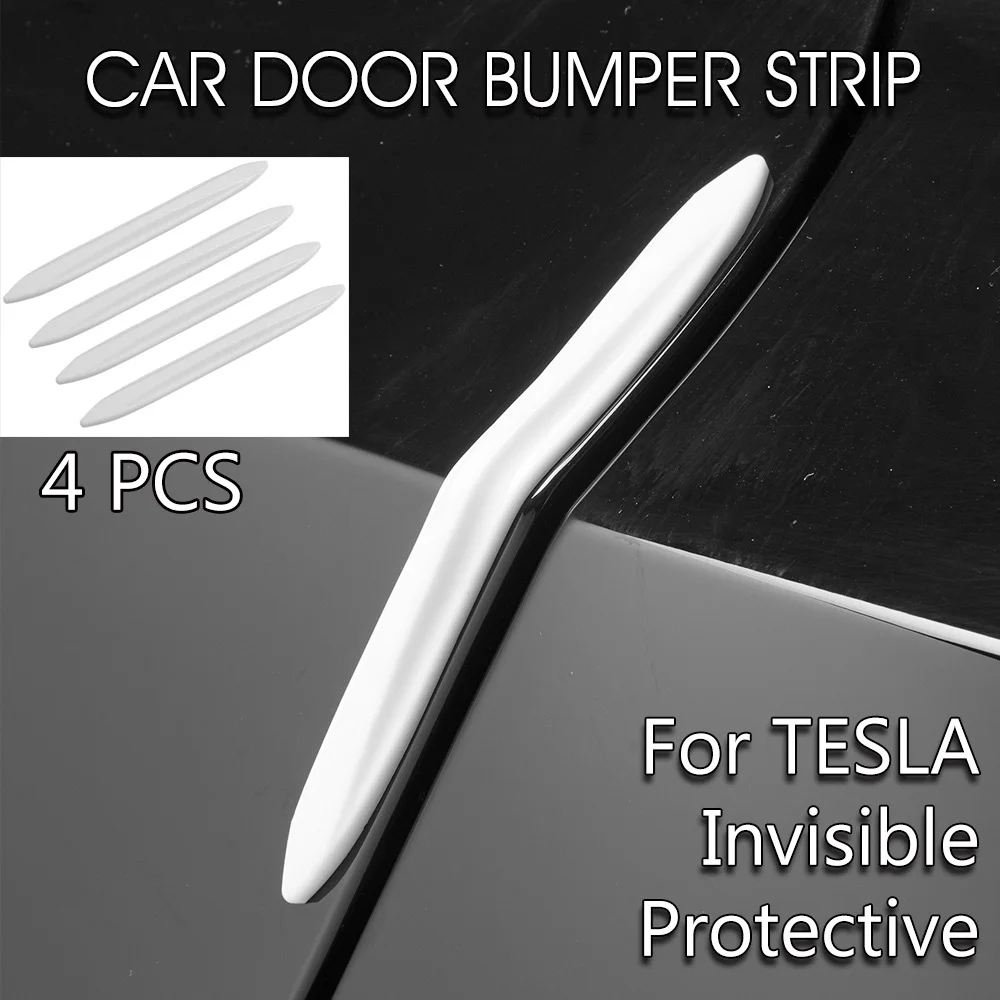 4 PCS For Tesla Model Y Model 3 2021-2023 ABS Car Door Edge Stickers Anti-collision Strip Protection Decal Exterior Accessories
4 PCS For Tesla Model Y Model 3 2021-2023 ABS Car Door Edge Stickers Anti-collision Strip Protection Decal Exterior Accessories