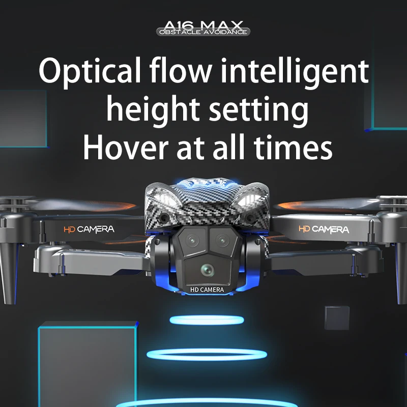 

Дрон A16 MAX 4K с камерой обхода препятствий на 360 ° Дрон GPS умные летающие дроны бесщеточный мотор отслеживание HD Дрон для стрельбы