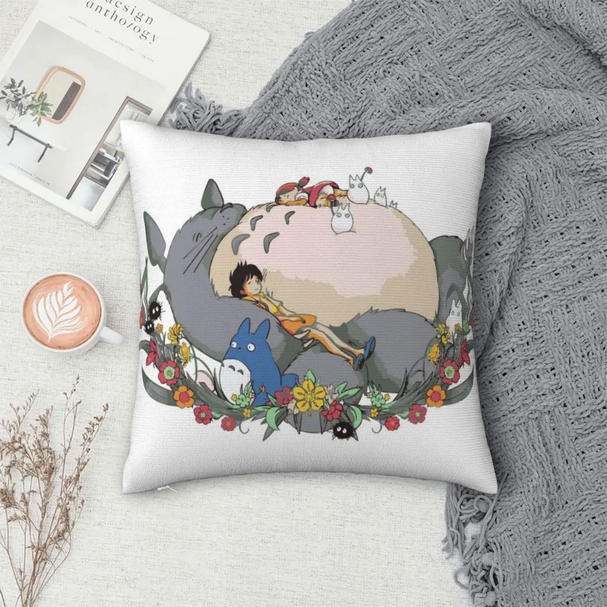 My Neighbor Totoro Pillowcase Polyester Pillows Cover Cushion Comfort Throw Pillow Sofa Decorative Cushions Used for Home Sofa
My Neighbor Totoro Pillowcase Polyester Pillows Cover Cushion Comfort Throw Pillow Sofa Decorative Cushions Used for Home Sofa