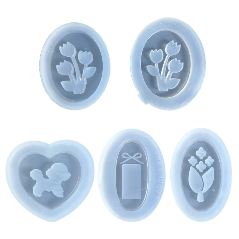 

UV Resin Molds Multi Shapes Moulds DIY Crafts Mold Silicone Material Suitable for DIY Hand-Making 517F