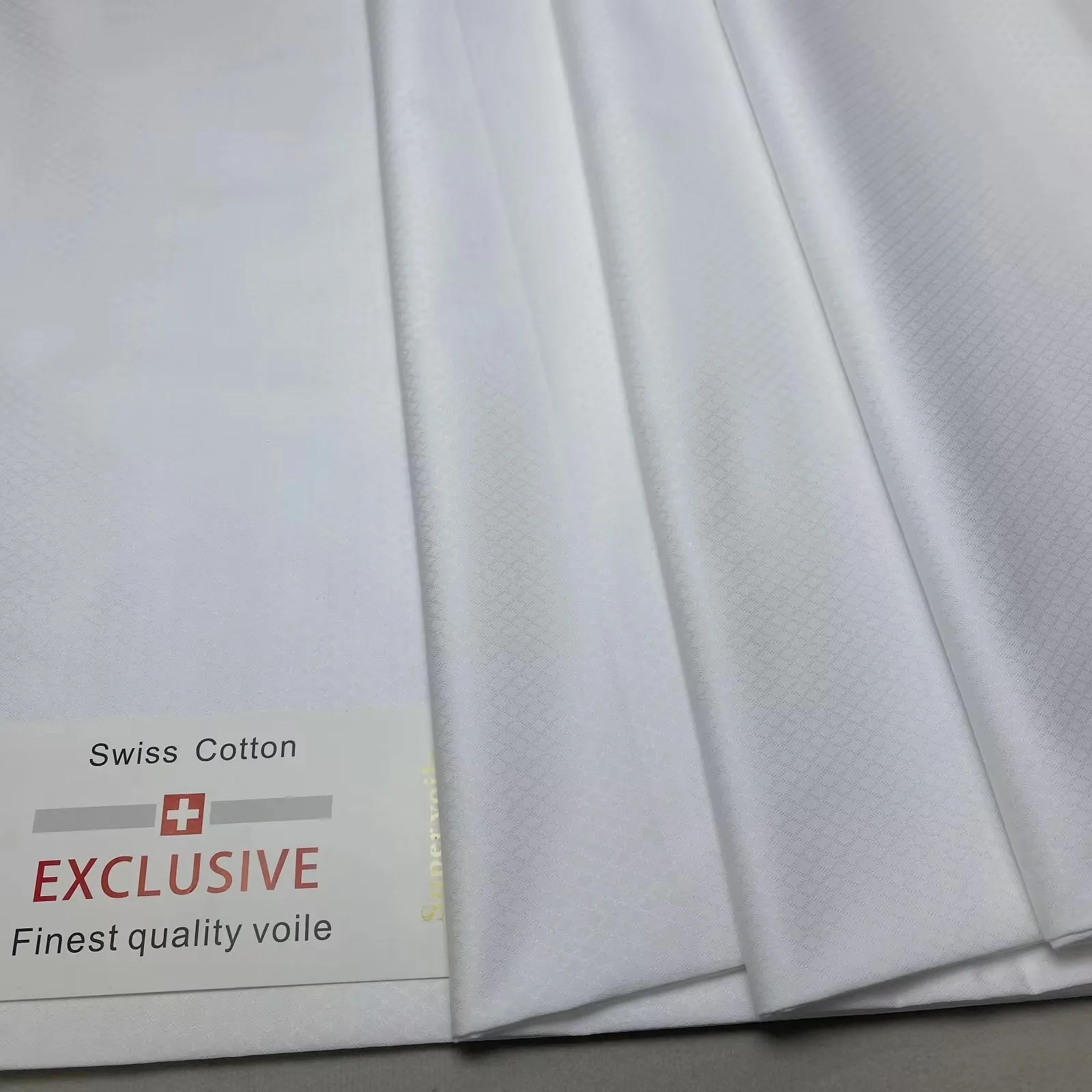 5 Yards Pure White African Soft Atiku Fabric For Men Suit Making Swiss Material 100% Cotton For Clothes Sewing Wedding Materials
5 Yards Pure White African Soft Atiku Fabric For Men Suit Making Swiss Material 100% Cotton For Clothes Sewing Wedding Materials