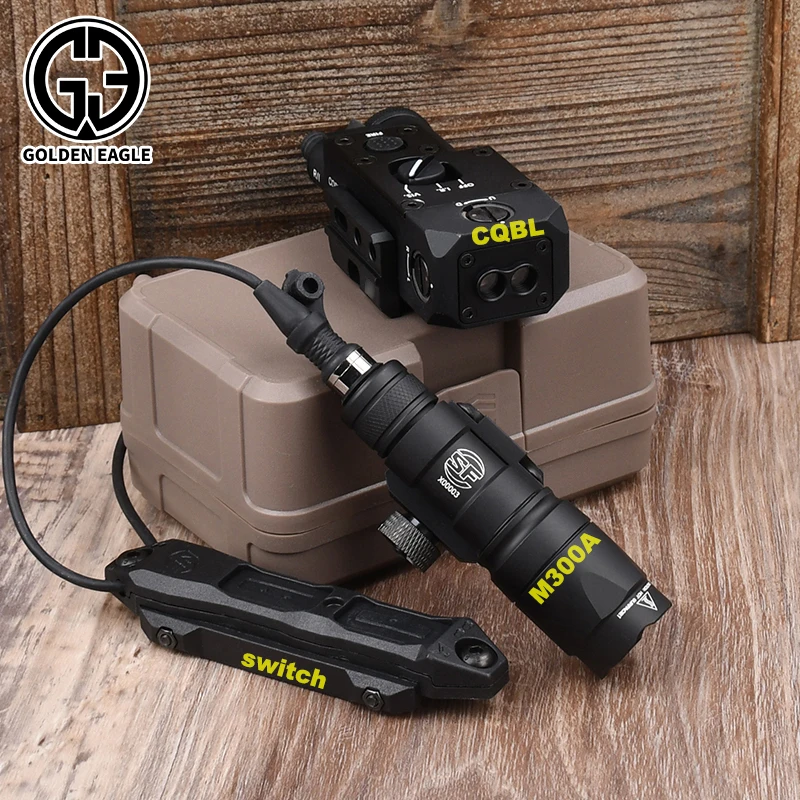 WADSN CQBL-1 Metal Laser M300A M600C SF Flashlight PEQ NGAL CQBL Tactical Switch Airsoft Rifle AR15 Hunting Weapon Light Laser
WADSN CQBL-1 Metal Laser M300A M600C SF Flashlight PEQ NGAL CQBL Tactical Switch Airsoft Rifle AR15 Hunting Weapon Light Laser