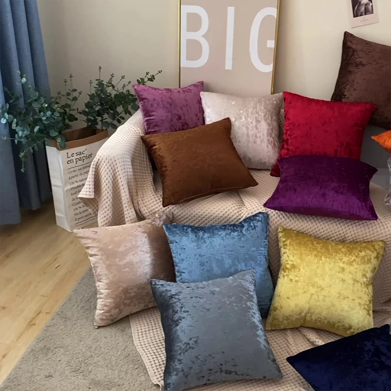 New Fashion Pillowslip Ice Velvet Pillow Case Car Decor Throw Pillows Cover Home Supplies Cushion Cover Soft Warm Solid Color
New Fashion Pillowslip Ice Velvet Pillow Case Car Decor Throw Pillows Cover Home Supplies Cushion Cover Soft Warm Solid Color