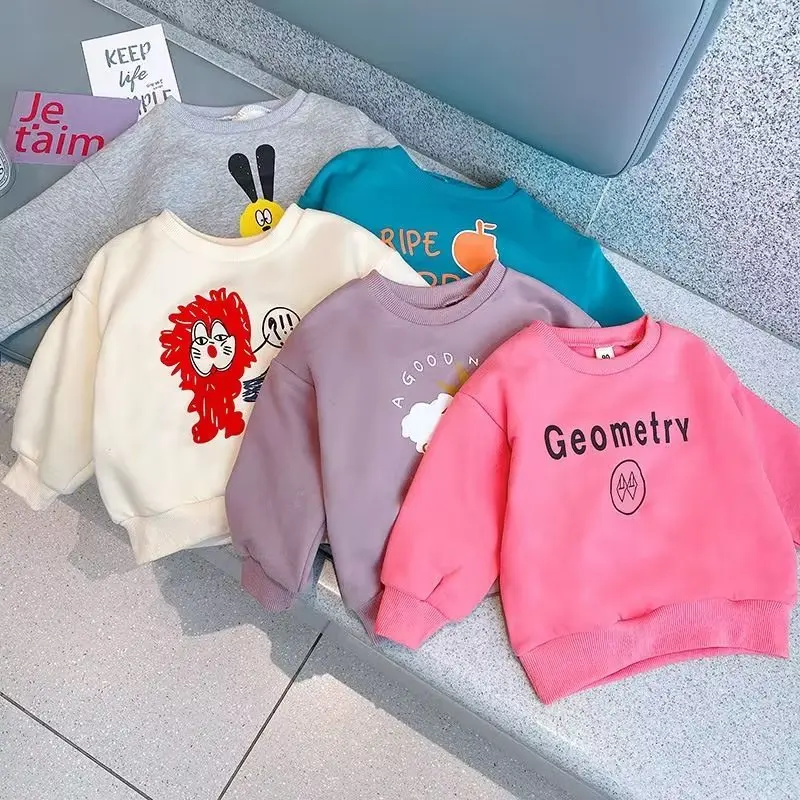 Fashion Children Tees Full Sleeve Tops Cotton Girl T-shirt Streetwear Children's Outerwear 2 3 4 5 6 7 T 2022 New Spring Autumn
Fashion Children Tees Full Sleeve Tops Cotton Girl T-shirt Streetwear Children's Outerwear 2 3 4 5 6 7 T 2022 New Spring Autumn