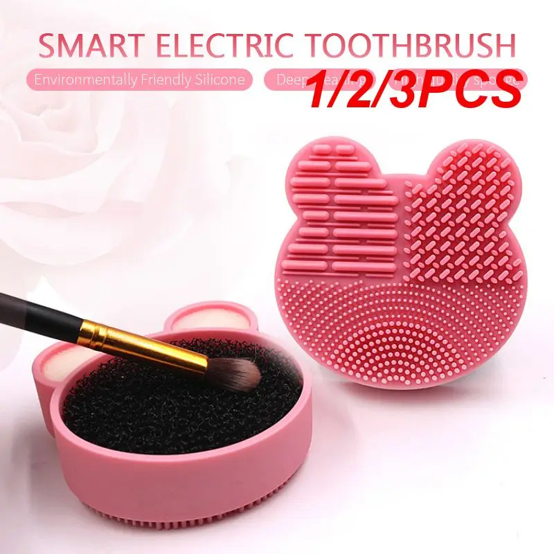 1/2/3PCS Silicon Makeup Brush Cleaning Mat with Brush Drying Holder Brush Cleaner Mat with Makeup Brush CleanedRemoval
1/2/3PCS Silicon Makeup Brush Cleaning Mat with Brush Drying Holder Brush Cleaner Mat with Makeup Brush CleanedRemoval