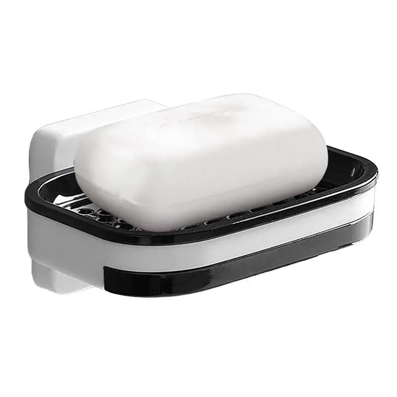 Bar Soap Holder Wall Mount Soap Rack Soap Saver Sponge Rack Self Draining For Shower Bathroom Kitchen Sink Keep Soap Bars Dry
Bar Soap Holder Wall Mount Soap Rack Soap Saver Sponge Rack Self Draining For Shower Bathroom Kitchen Sink Keep Soap Bars Dry