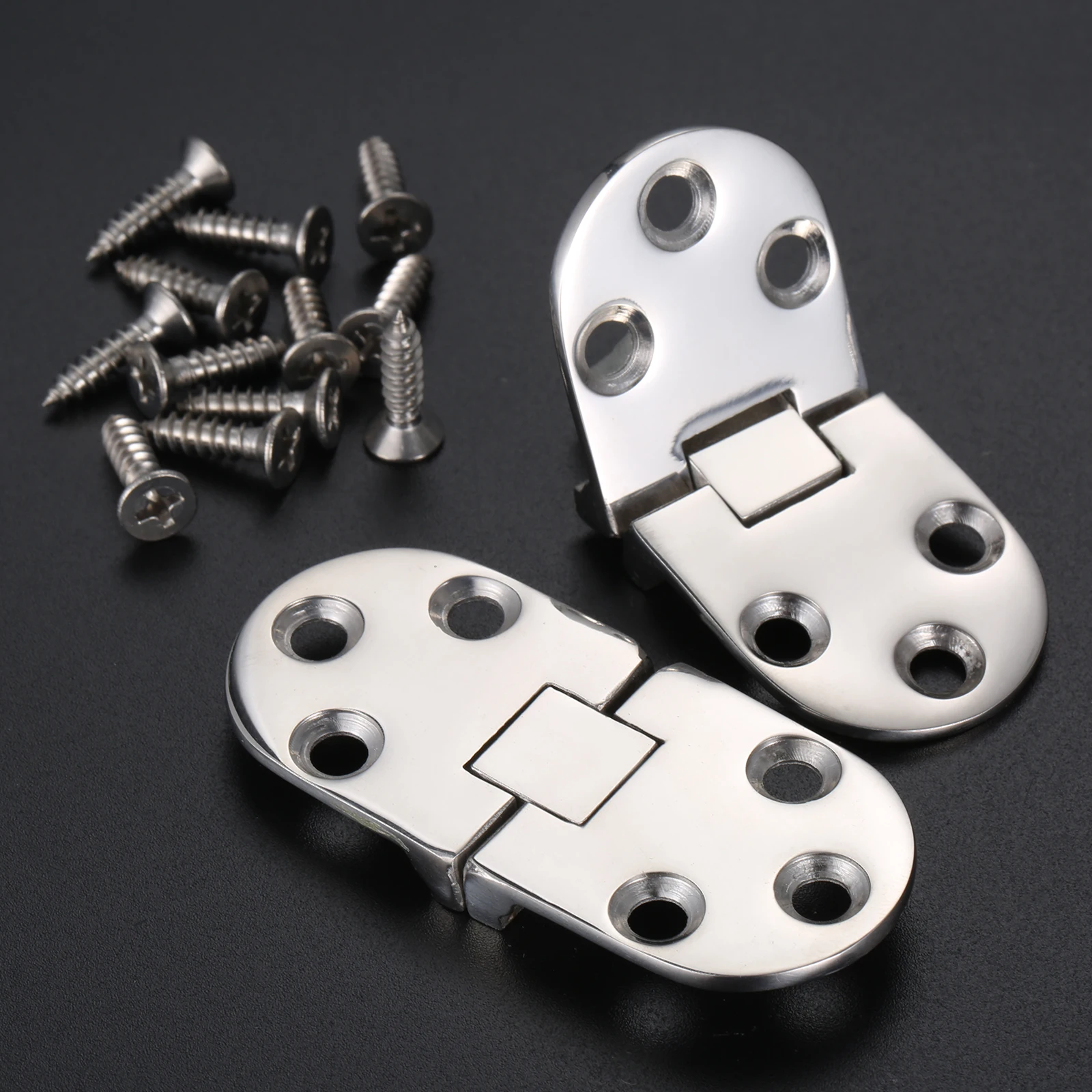 2Pcs 66x30mm Stainless Steel Boat RV Yacht Cabinet Cupboard Strap Hinge Door Hinge Corrosion Resistance Boat Accessories Marine
2Pcs 66x30mm Stainless Steel Boat RV Yacht Cabinet Cupboard Strap Hinge Door Hinge Corrosion Resistance Boat Accessories Marine