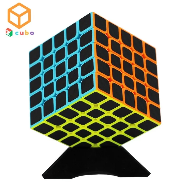 

Zcube Magico Cubo 5x5 Speed Cube Carbon Fiber Sticker Magic Cube 5x5x5 Puzzles Toys Mágico 5*5*5 큐브 кубики головол Rubix
