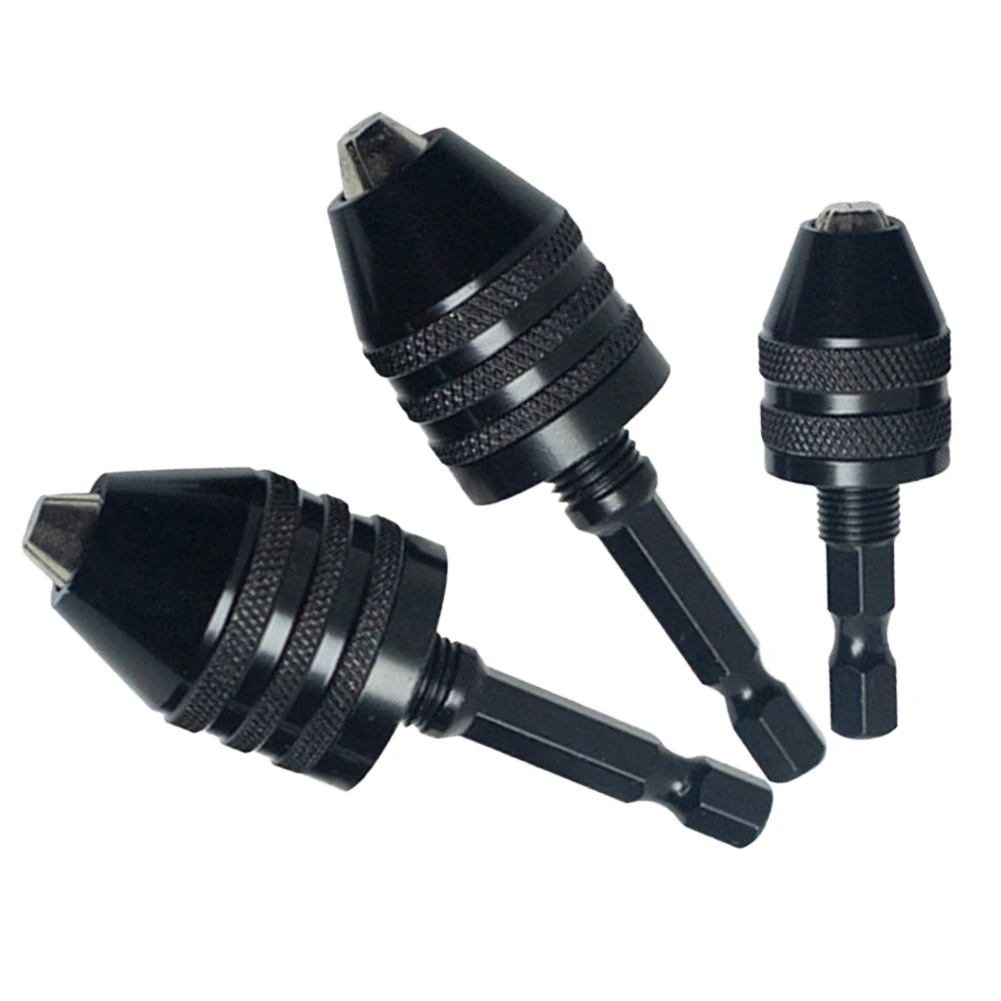 3pcs Keyless Chuck Conversion Hex Shank Adapter Drill Bit 0.3-3.6mm/0.3-6.5mm/0.6-8.0mm Drill Chuck Quick Change Driver Tools
3pcs Keyless Chuck Conversion Hex Shank Adapter Drill Bit 0.3-3.6mm/0.3-6.5mm/0.6-8.0mm Drill Chuck Quick Change Driver Tools