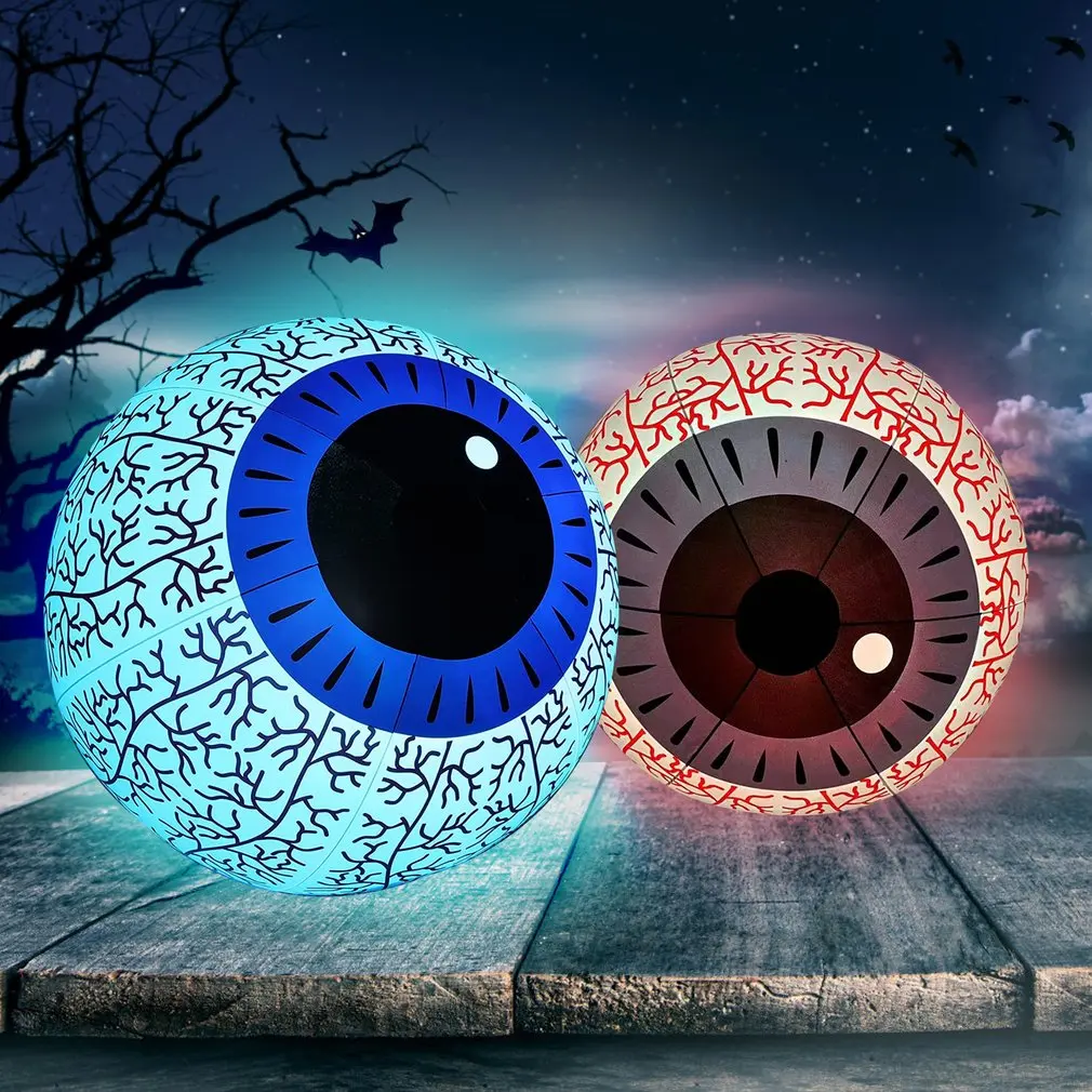 Ghost Eyeballs Decor Inflatable Battery Powered Remote Control RGB Color Changing LED Yard Party Halloween Decorations 60cm Kids
Ghost Eyeballs Decor Inflatable Battery Powered Remote Control RGB Color Changing LED Yard Party Halloween Decorations 60cm Kids