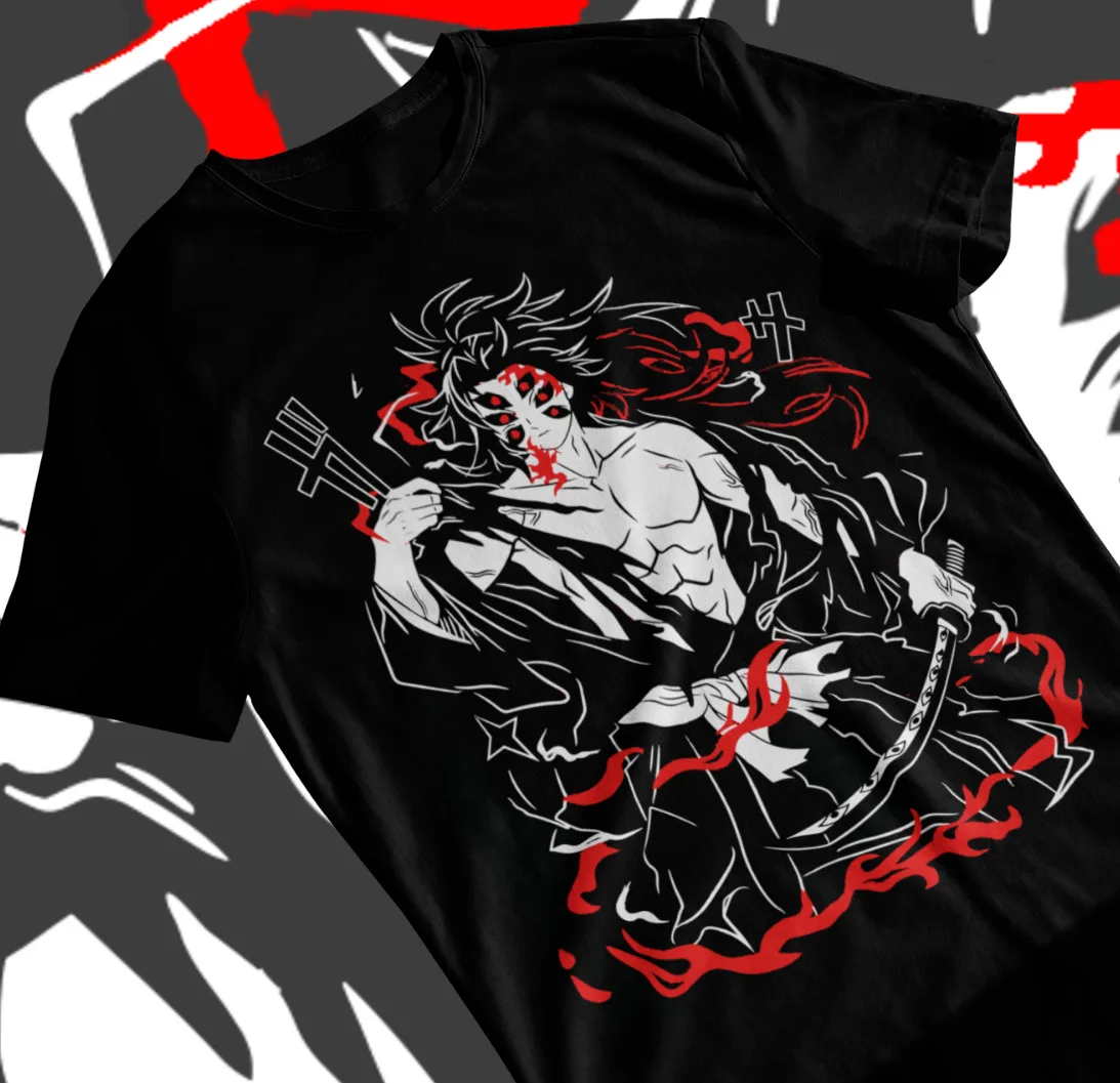 Kokushibo T-Shirt Demon Slayer Kimetsu No Yaiba Anime Manga Black Shirt Soft Tee
Kokushibo T-Shirt Demon Slayer Kimetsu No Yaiba Anime Manga Black Shirt Soft Tee