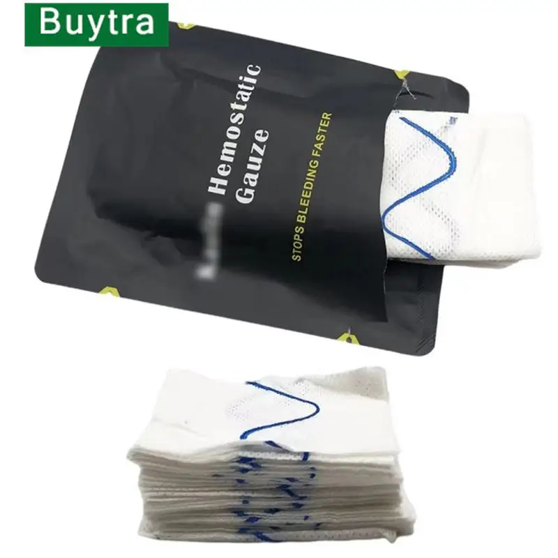 1pc Hemostatic Kaolin Gauze Combat Emergency For Tactical Military First Aid Kit Medical Wound Dressing
1pc Hemostatic Kaolin Gauze Combat Emergency For Tactical Military First Aid Kit Medical Wound Dressing