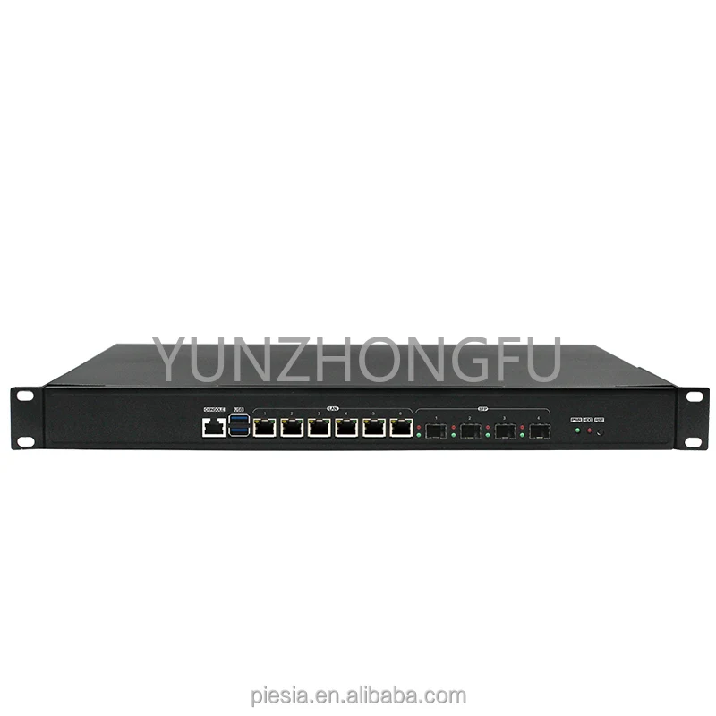 Network Appliance 8th/9th Gen i3-i5-i7/Pentium H110 Server Rackmount Chassis 6LAN Pfsense Firewall Mini PC 1U Rack Case
Network Appliance 8th/9th Gen i3-i5-i7/Pentium H110 Server Rackmount Chassis 6LAN Pfsense Firewall Mini PC 1U Rack Case