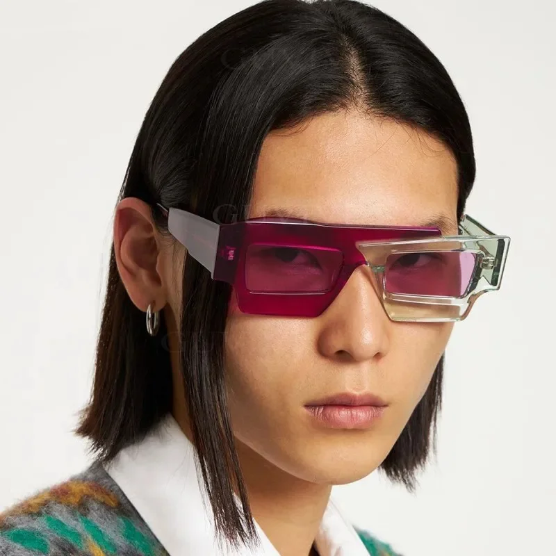 Fashion Irregular Square Sunglasses Women Retro Trending Double Color Eyewear Shades UV400 Men Vintage Gradient Punk Eyewear
Fashion Irregular Square Sunglasses Women Retro Trending Double Color Eyewear Shades UV400 Men Vintage Gradient Punk Eyewear