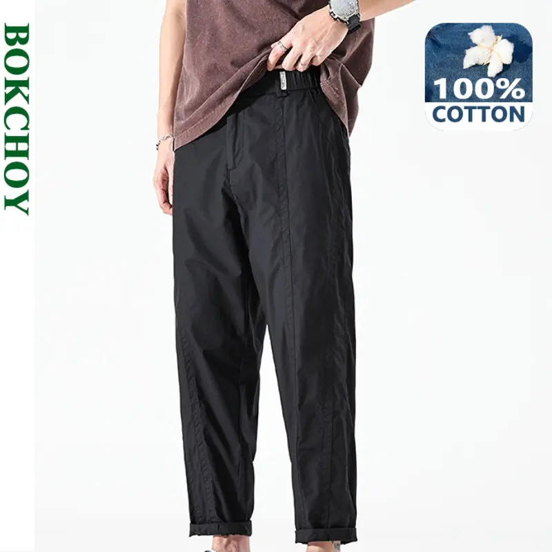 2023 Summer New 100% Cotton Thin Cargo Pants Men Clothing Casual Straight Trousers Oversize L3286
2023 Summer New 100% Cotton Thin Cargo Pants Men Clothing Casual Straight Trousers Oversize L3286