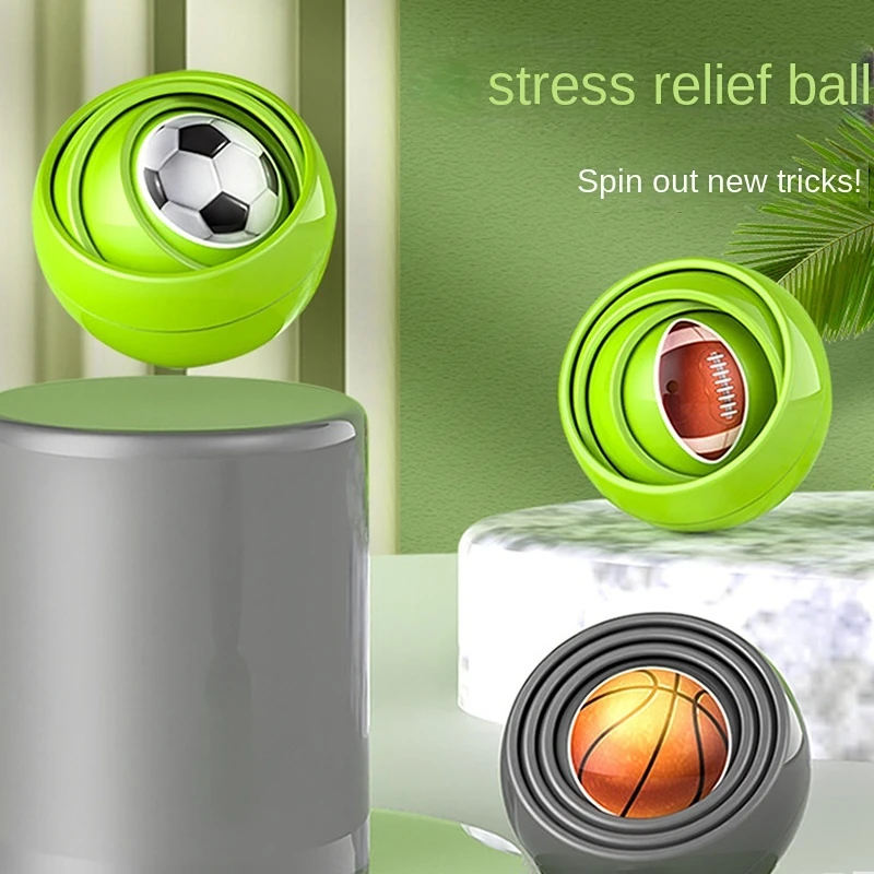 Stress Toy Multi-layer Rotating 3d Decompression Ball for Children Adult Fidget Toys Football Space Training Quiz Game Toys
Stress Toy Multi-layer Rotating 3d Decompression Ball for Children Adult Fidget Toys Football Space Training Quiz Game Toys