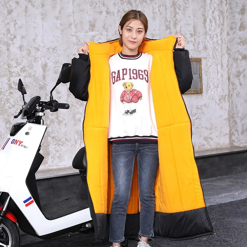 Adults Winter Electric Car Motorcycle One-piece Suit Warm Plush Riding Split Leg Cycling Suit Knight Racing Moto Riding Clothes
Adults Winter Electric Car Motorcycle One-piece Suit Warm Plush Riding Split Leg Cycling Suit Knight Racing Moto Riding Clothes