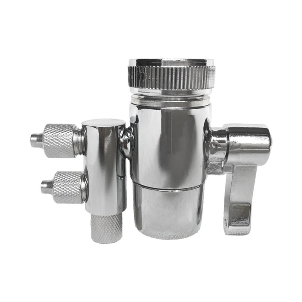 Replacement Diverter Valve Accessory 1/4 Inch Tubing Connector Faucet Adapter For Water Filters Purifiers Two Way
Replacement Diverter Valve Accessory 1/4 Inch Tubing Connector Faucet Adapter For Water Filters Purifiers Two Way