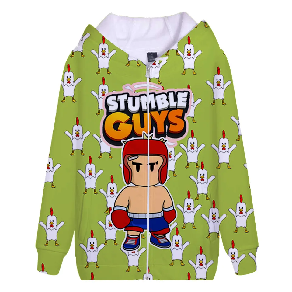 2023 New Stumble Guys Collision Party Zipper Hooded Loose Casual Jacket Adult Children's Long-sleeved Sweatshirt Plus Fleece
2023 New Stumble Guys Collision Party Zipper Hooded Loose Casual Jacket Adult Children's Long-sleeved Sweatshirt Plus Fleece