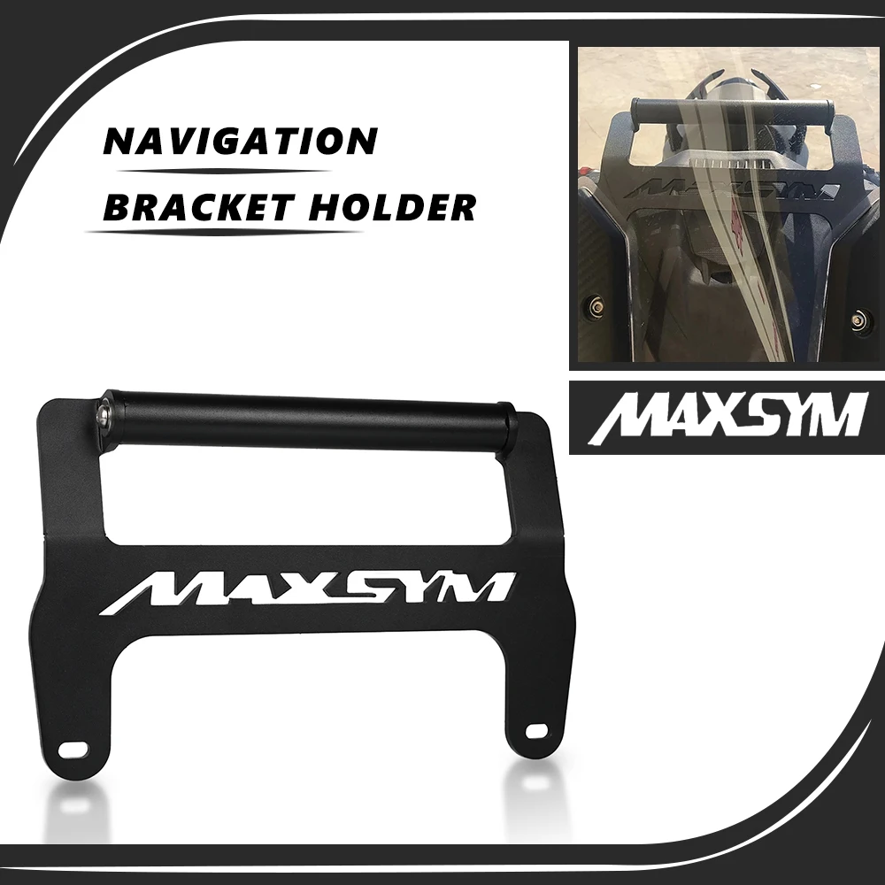 

For SYM MAXSYM TL 500 TL500 2019 2020 2021 2022 2023 Motorbike CNC Smart Phone Support Stand Holder GPS Navigation Plate Bracket