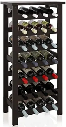 Wine , 28 Bottles Display Holder with Table Top, 7-Tier Free Standing Storage Shelves for Kitchen, Pantry, Cellar, Bar (Black) E
Wine , 28 Bottles Display Holder with Table Top, 7-Tier Free Standing Storage Shelves for Kitchen, Pantry, Cellar, Bar (Black) E
