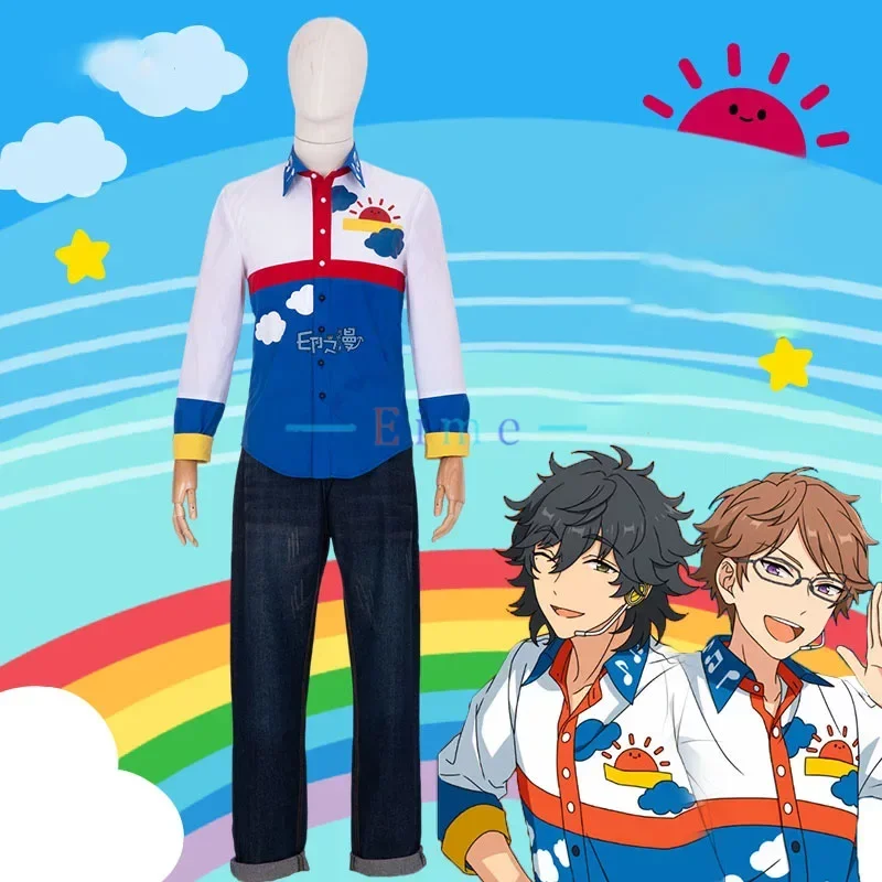 Game Ensemble Stars Sagami Jin Kunugi Akiomi Oukawa Kohaku Sazanami Jun Cosplay Costume Gem Shirt Party Uniforms Custom Made
Game Ensemble Stars Sagami Jin Kunugi Akiomi Oukawa Kohaku Sazanami Jun Cosplay Costume Gem Shirt Party Uniforms Custom Made