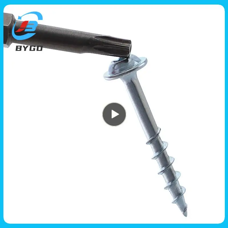 Woodworking Screws Galvanized Coarse Thread Round Head T20 Phillips Pocket Torx Screws 1-1/4"
Woodworking Screws Galvanized Coarse Thread Round Head T20 Phillips Pocket Torx Screws 1-1/4"
