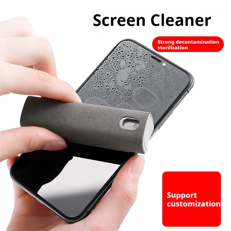 Portable Screen Cleaner Artifact All-in-one LCD Cleaner Wiping Phone Tablet Can Be Customized Cleaning Spray Set
Portable Screen Cleaner Artifact All-in-one LCD Cleaner Wiping Phone Tablet Can Be Customized Cleaning Spray Set
