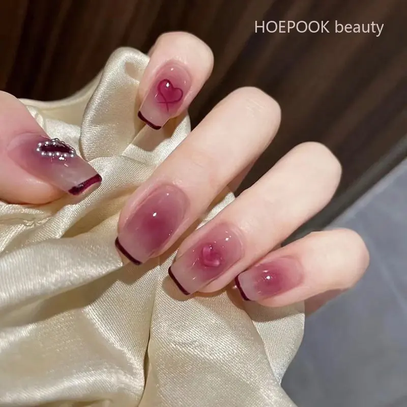 24pcs French Heart Pearl Seamless Removable Fake Nails Artificial Acrylic Press On Nails Tips Full Cover False Nails Decoration
24pcs French Heart Pearl Seamless Removable Fake Nails Artificial Acrylic Press On Nails Tips Full Cover False Nails Decoration