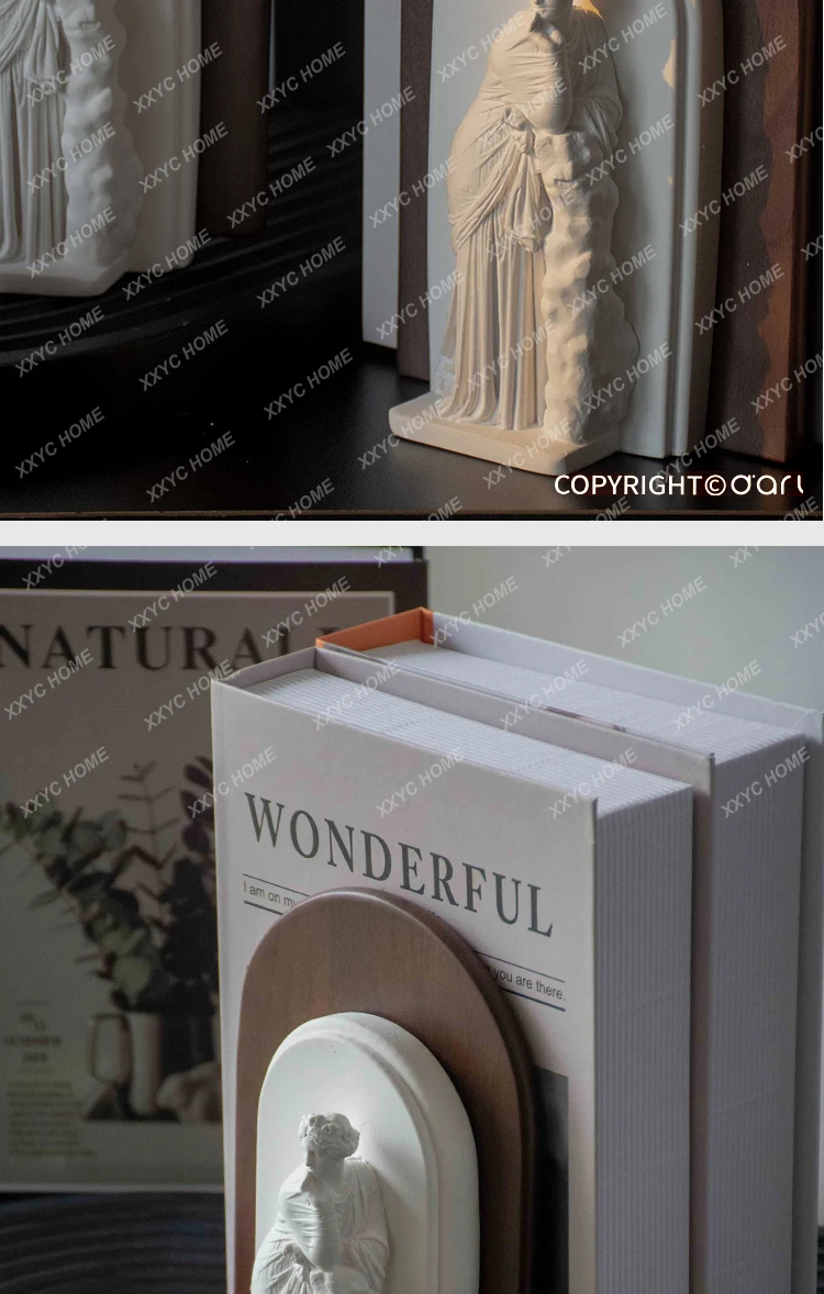 Portrait Bookend Avatar Decoration Bedroom Living Room Entrance Bookcase Desktop Home Decoration
Portrait Bookend Avatar Decoration Bedroom Living Room Entrance Bookcase Desktop Home Decoration
