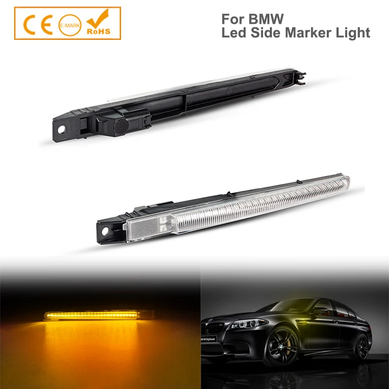2Pcs Canbus LED Dynamic Side Marker Lights Turn Signal Blinker Lamps For BMW F10 M5 FV91 FV92 FV93 2010-2017 OEM#51657266475
2Pcs Canbus LED Dynamic Side Marker Lights Turn Signal Blinker Lamps For BMW F10 M5 FV91 FV92 FV93 2010-2017 OEM#51657266475