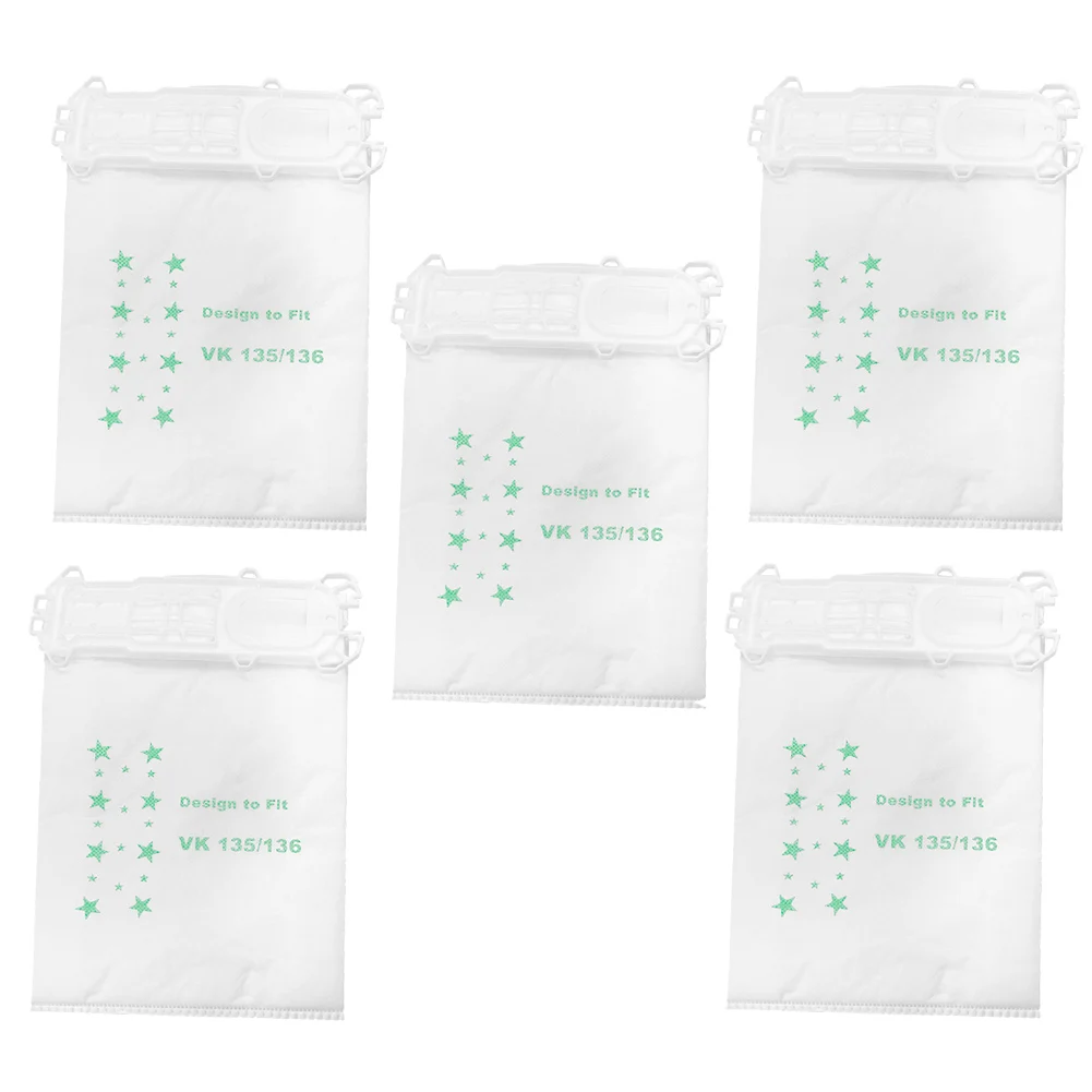 5 Pcs Vacuum Cleaner Accessories Dust Bags for Vorwerk VK135 VK136 FP135 FP136 Vacuum Cleaner Spare Parts
5 Pcs Vacuum Cleaner Accessories Dust Bags for Vorwerk VK135 VK136 FP135 FP136 Vacuum Cleaner Spare Parts