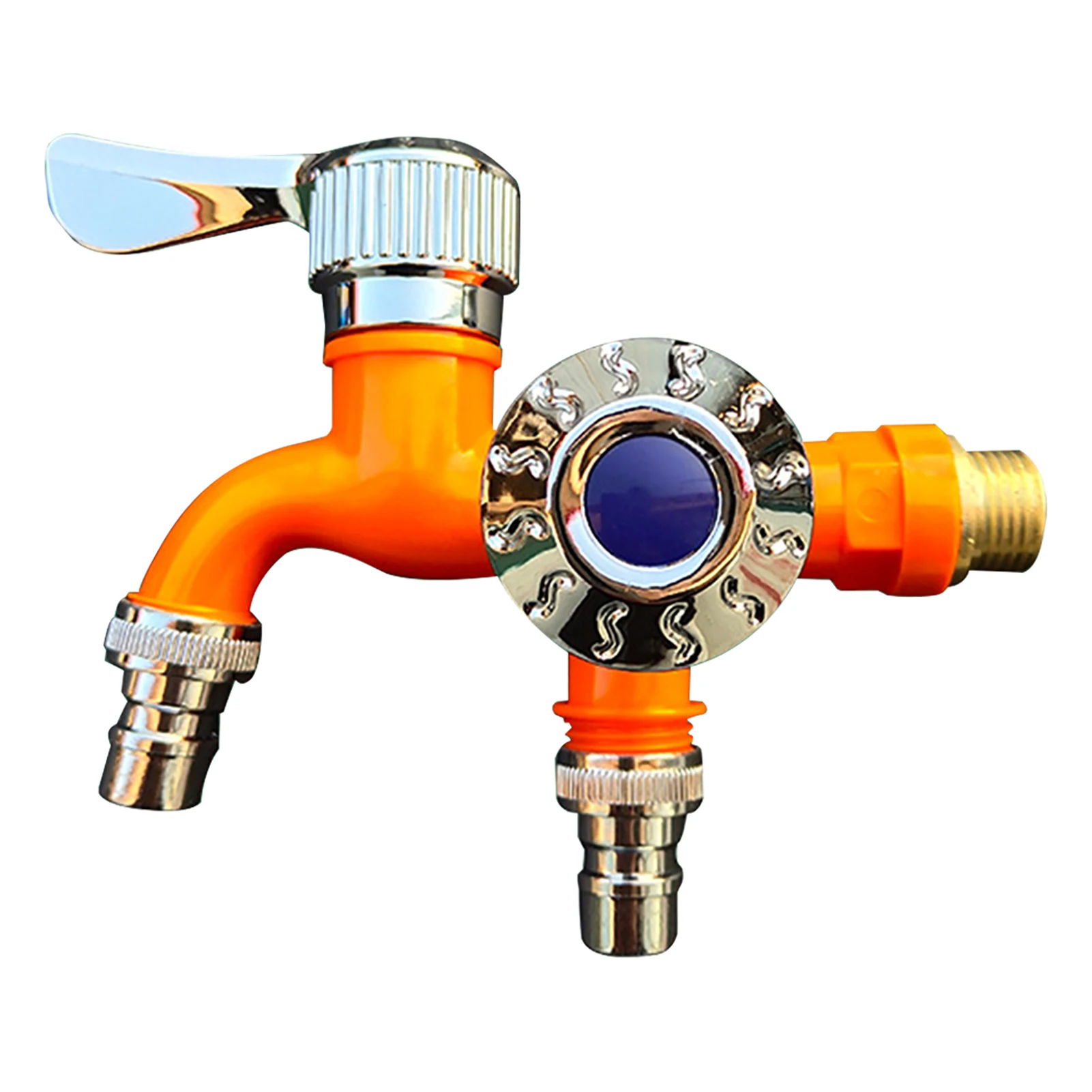 Extension Water Faucet Dual Control Home Garden Universal Tap PP Leakproof Double Outlet Washing Machine Kitchen Bathroom
Extension Water Faucet Dual Control Home Garden Universal Tap PP Leakproof Double Outlet Washing Machine Kitchen Bathroom