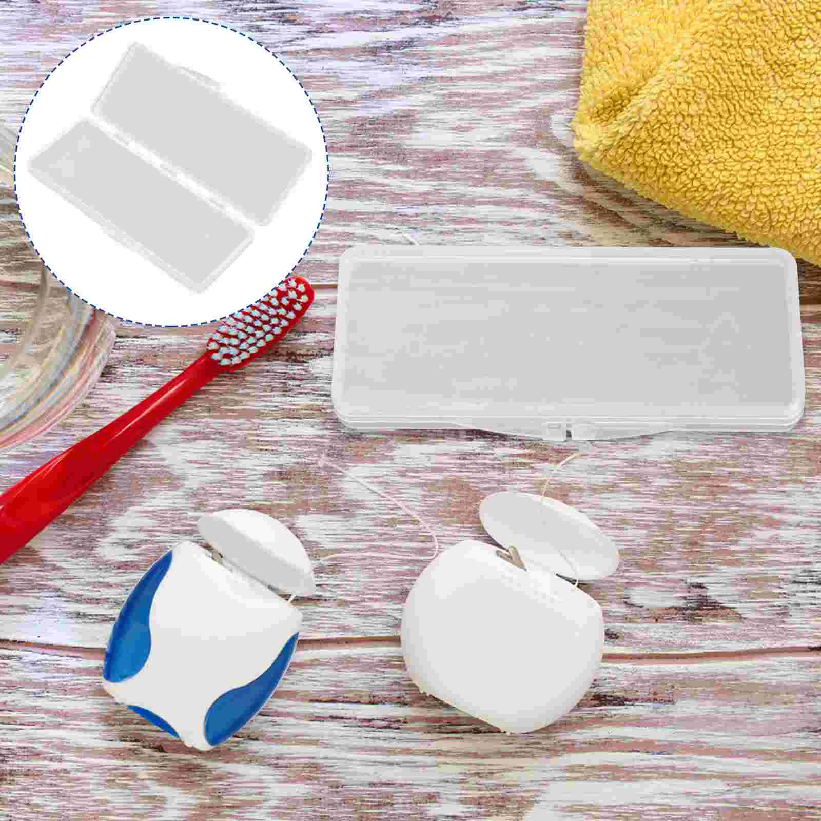 10 Pcs Dental Floss Box Toothpick Organizer Outdoor Holder Container Home Universal Rectangle Dispenser Storage Plastic Child
10 Pcs Dental Floss Box Toothpick Organizer Outdoor Holder Container Home Universal Rectangle Dispenser Storage Plastic Child