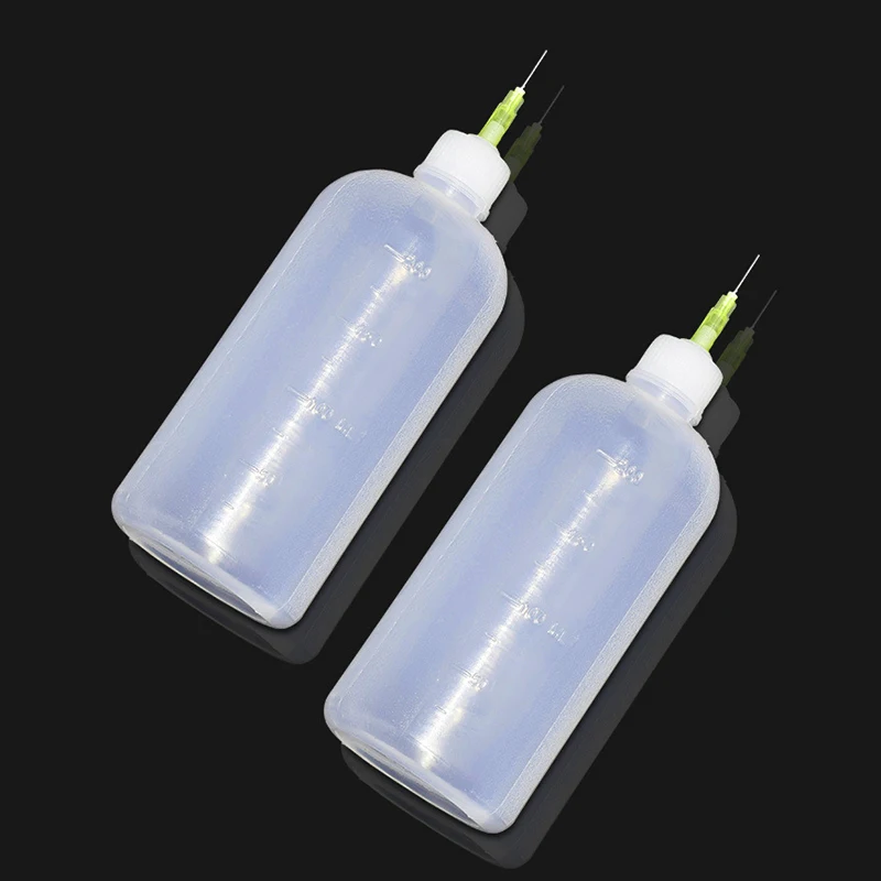 200ml Needle Tip Soldering Cleaning Clear Liquid Flux Alcohol Oil Dispenser Plastic Hand Bottle Cleaner DIY Repair Tools+1Needle
200ml Needle Tip Soldering Cleaning Clear Liquid Flux Alcohol Oil Dispenser Plastic Hand Bottle Cleaner DIY Repair Tools+1Needle