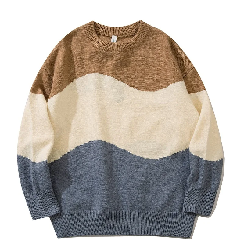 & vintage stripe knitted sweater Harajuku men's hip hop Punk Rock Leisure warm grandpa pullover women's ugly sweater fashion
& vintage stripe knitted sweater Harajuku men's hip hop Punk Rock Leisure warm grandpa pullover women's ugly sweater fashion