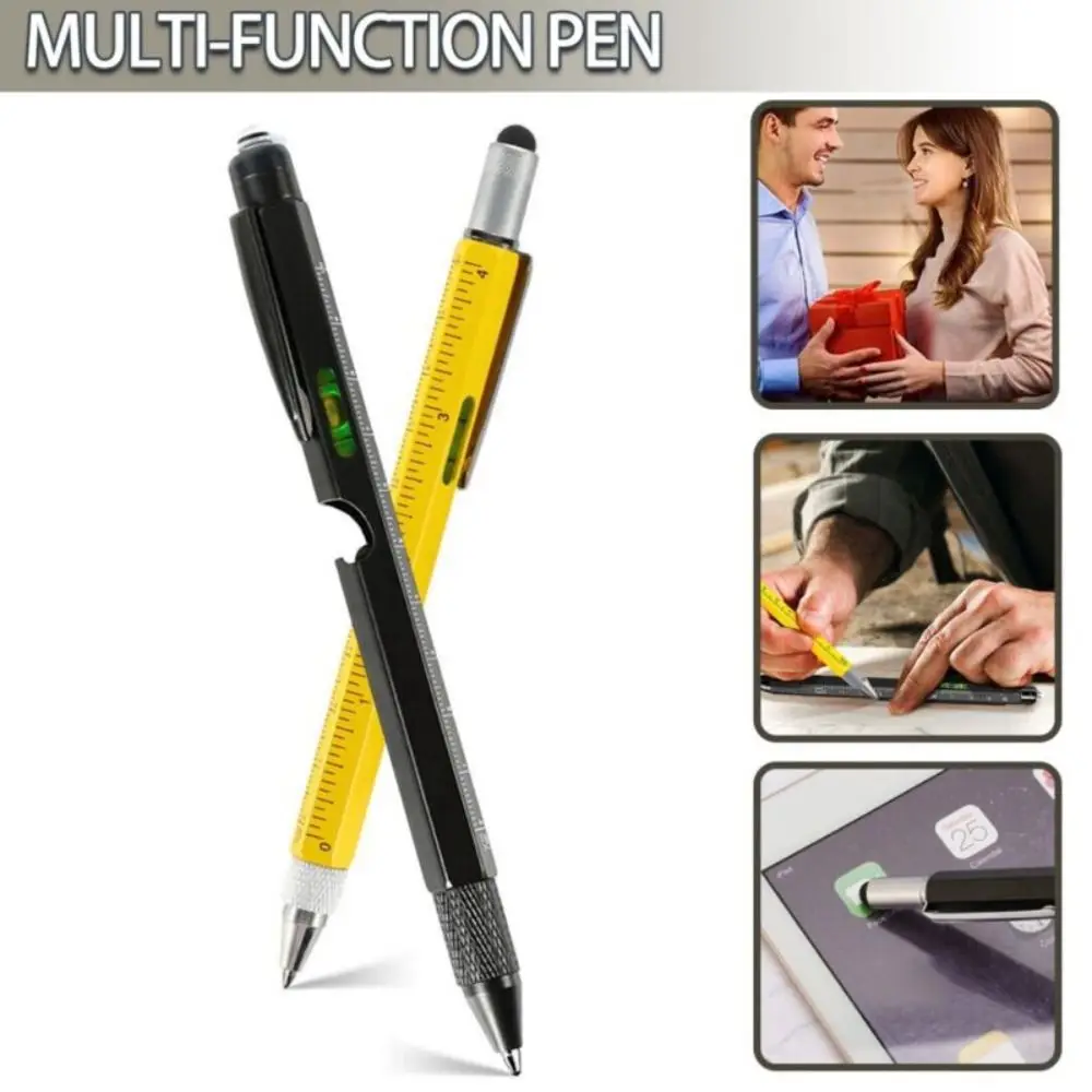 Metal Multitool Pen Durable 8 in 1 Ruler Ballpoint Pen Gadget LED Light Bottle Opener Multi-Function Pen
Metal Multitool Pen Durable 8 in 1 Ruler Ballpoint Pen Gadget LED Light Bottle Opener Multi-Function Pen