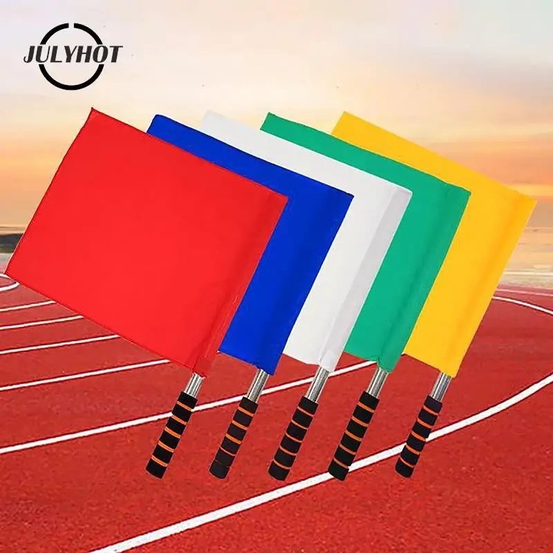 1Pc Referee Flags Flags Signal Flags Hand Waving Flags For Game Match Competition Soccer Ball Supplies
1Pc Referee Flags Flags Signal Flags Hand Waving Flags For Game Match Competition Soccer Ball Supplies
