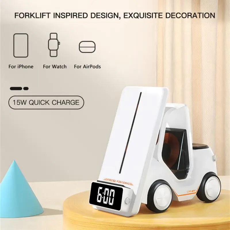 Bracket Fast Charging Safe And Practical Wireless Charger Stylish Design Convenient 5-in-1 Charger Electronic Equipment Safe
Bracket Fast Charging Safe And Practical Wireless Charger Stylish Design Convenient 5-in-1 Charger Electronic Equipment Safe