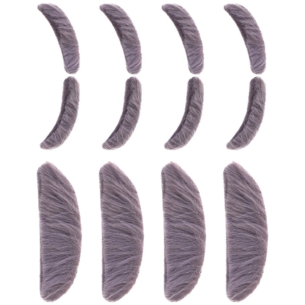 Safigle Halloween Costumes Old Man Eyebrows Fake Beards Fake Gray Stick-On Mustache Eyebrows Artificial Fake Mustache
Safigle Halloween Costumes Old Man Eyebrows Fake Beards Fake Gray Stick-On Mustache Eyebrows Artificial Fake Mustache