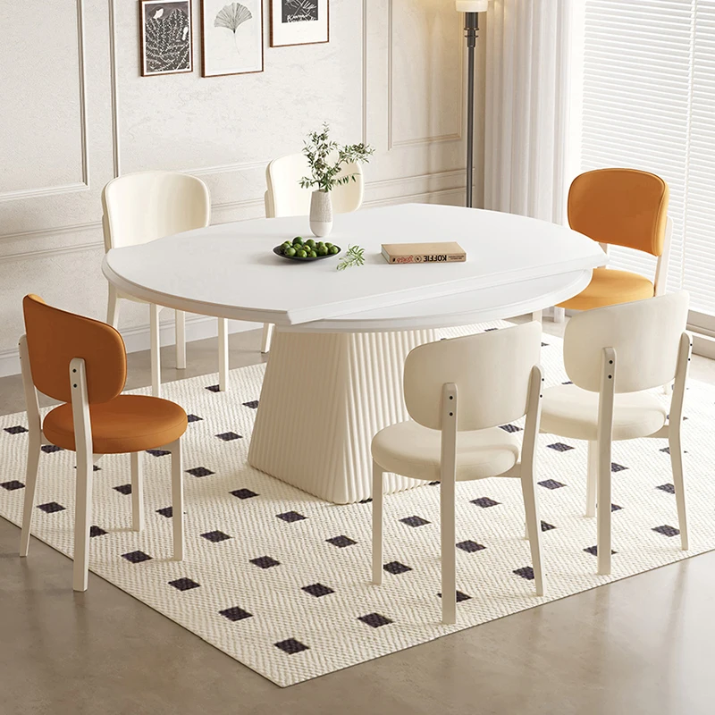 Kitchen Round Dining Table Restaurant Dressing Table Salon Luxury Salon Folding Desk Removable Tavolino Garden Furniture Sets
Kitchen Round Dining Table Restaurant Dressing Table Salon Luxury Salon Folding Desk Removable Tavolino Garden Furniture Sets