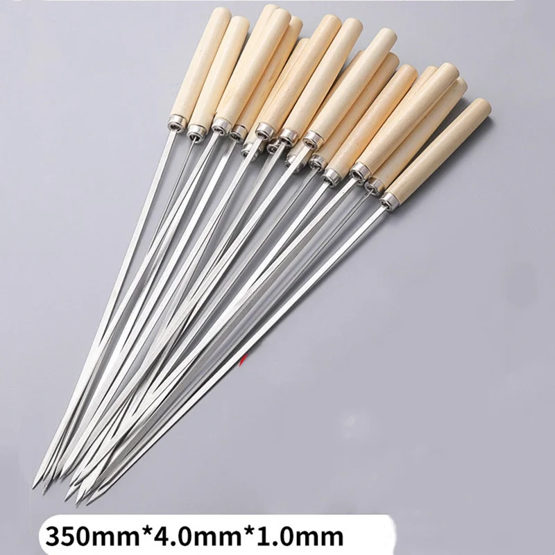 Stainless steel barbecue sign with wooden handle barbecue skewer tool flat iron sign BBQ accessories
Stainless steel barbecue sign with wooden handle barbecue skewer tool flat iron sign BBQ accessories