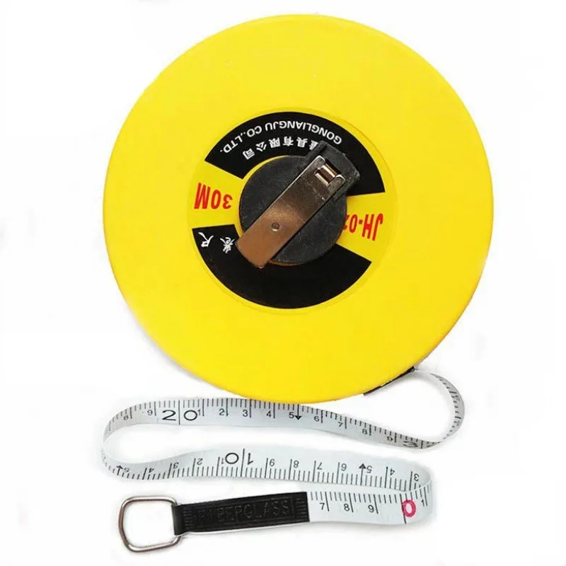 20/30/50M Glass Fiber Leather Tape Measure Metric Measuring Woodworking Tool Portable Measurement Tools For Football Field
20/30/50M Glass Fiber Leather Tape Measure Metric Measuring Woodworking Tool Portable Measurement Tools For Football Field