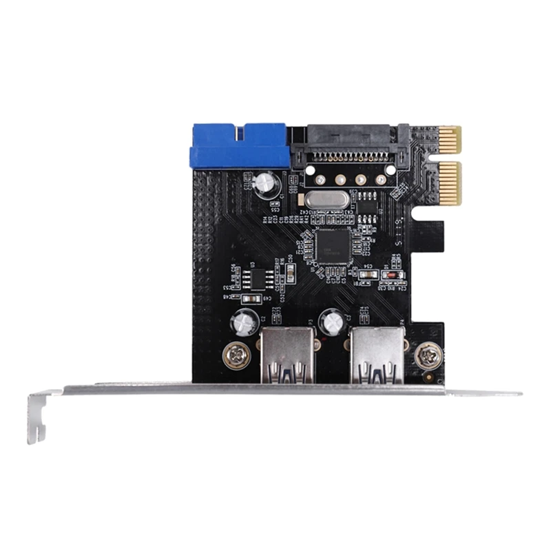 PCIE на 2 порта USB 3,0 Расширенная карта рабочего стола передний 19/20 Pin интерфейс для Windows XP/7/8/8.1/10
PCIE на 2 порта USB 3,0 Расширенная карта рабочего стола передний 19/20 Pin интерфейс для Windows XP/7/8/8.1/10