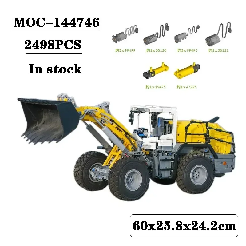 MOC-144746 Electric Backhoe Loader Assembly Building Block Model •2498 Parts Building Blocks Adult Kids Birthday Custom Toy Gift
MOC-144746 Electric Backhoe Loader Assembly Building Block Model •2498 Parts Building Blocks Adult Kids Birthday Custom Toy Gift