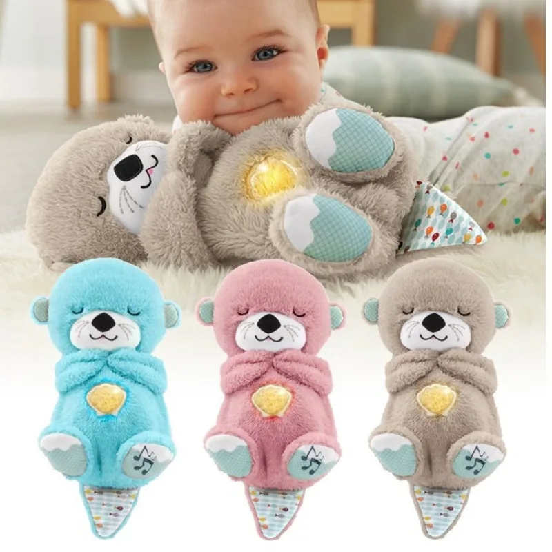 Sleeping Otter Plush Baby Toy Little Lamb Breathing Schlummer Otter Baby Sleep Music Appease Plush For Kids Gifts
Sleeping Otter Plush Baby Toy Little Lamb Breathing Schlummer Otter Baby Sleep Music Appease Plush For Kids Gifts