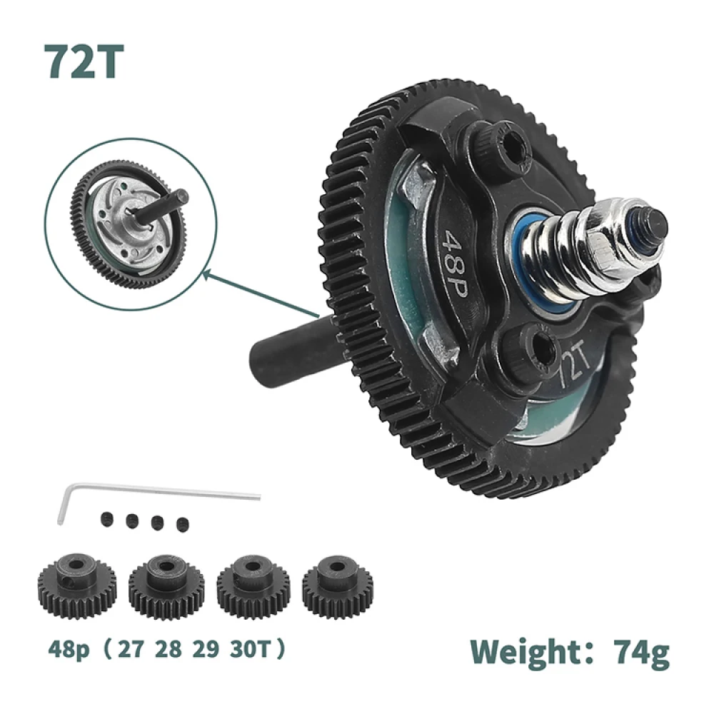 Коробка передач 48P Набор Игрушечных Автомобилей Аксессуары для 1/10 SLASH 2WD Замена RC 72/76/83/86/90T Комплект передач
Коробка передач 48P Набор Игрушечных Автомобилей Аксессуары для 1/10 SLASH 2WD Замена RC 72/76/83/86/90T Комплект передач